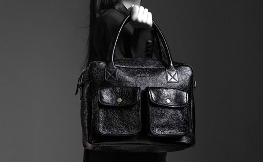collection leather hand bag eclipse