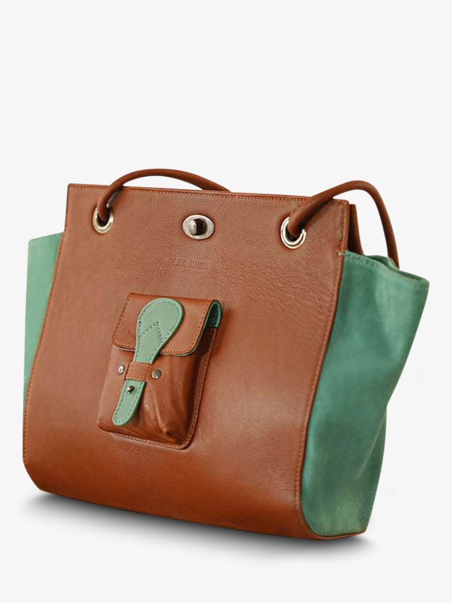 handbag-for-woman-paulmarius-brown-green-side-view-picture-madame-m-light-brown-almong-green-paul-marius-3760125332796
