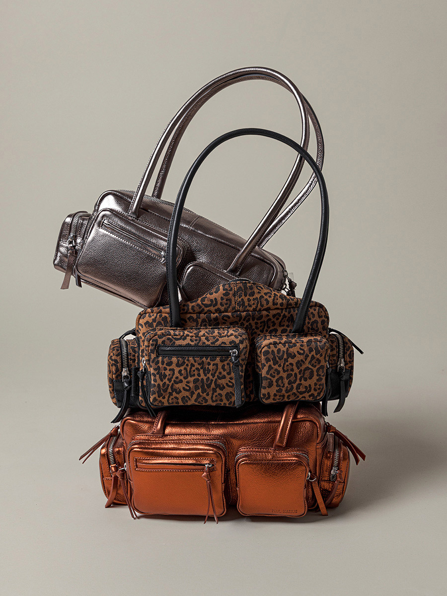 multi-pockets-bag-metallic-copper-leather-lebasset-90s-ginger-focus-material-view-w56-m-o