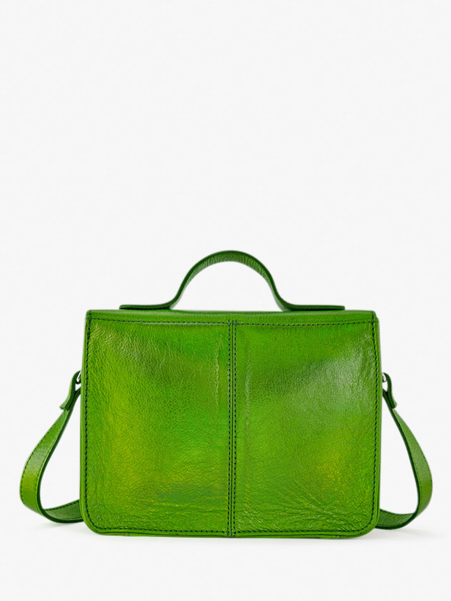 leather-hand-bag-for-woman-green-rear-view-picture-mademoiselle-george-absinthe-paul-marius-3760125353685