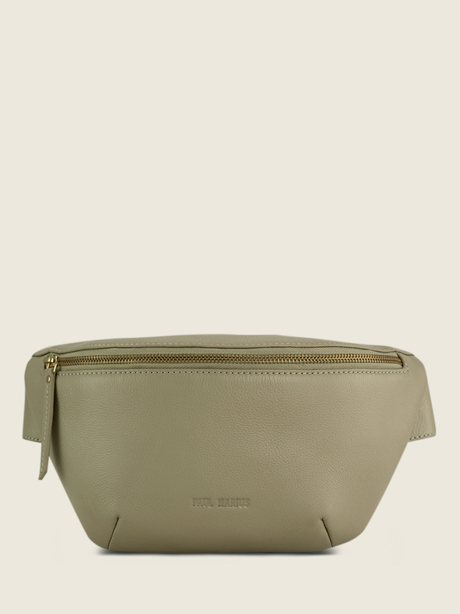 leather-fanny-pack-for-women-green-front-view-picture-labanane-art-deco-almond-paul-marius-3760125359465