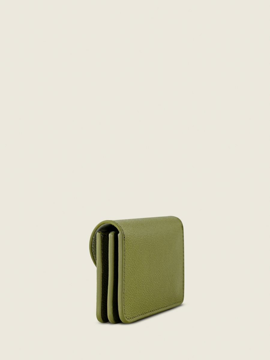 purse-leather-basile-olive-green-side-view-m75-gr-o