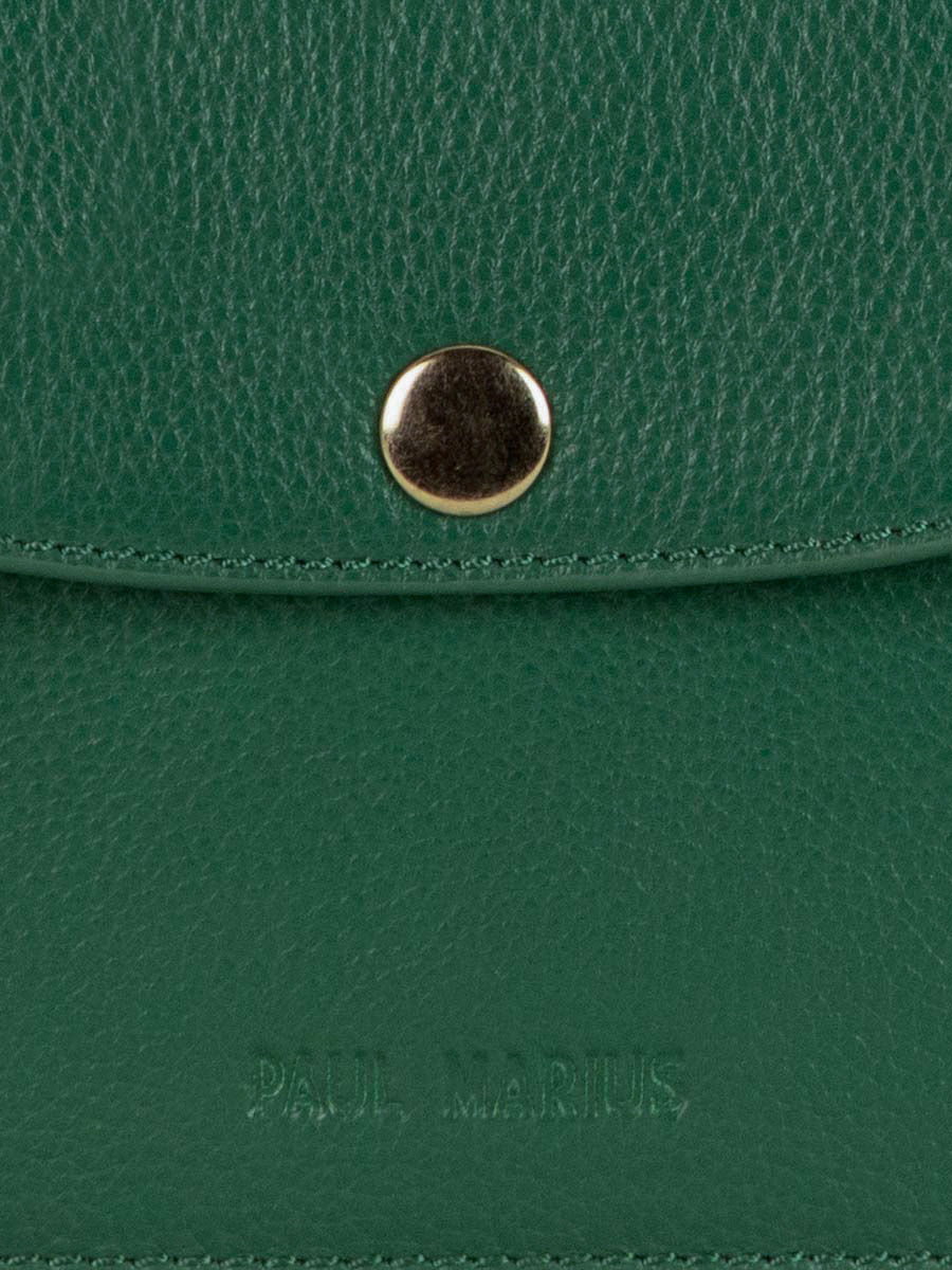 green-leather-clutch-bag-bertille-azur-imperial-green-paul-marius-focus-material-view-picture-w44-az-gr