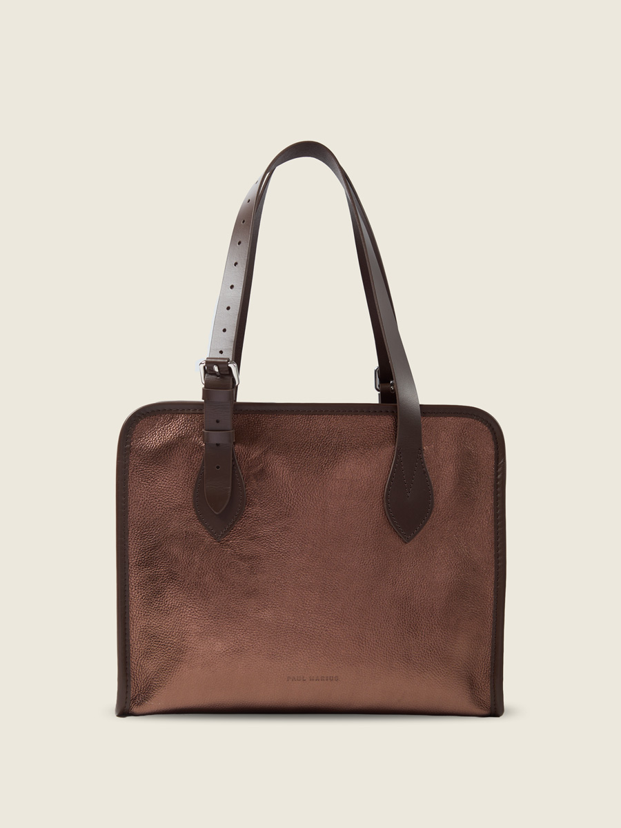 copper-leather-handbag-lecabas-women-front-view-w81m-c