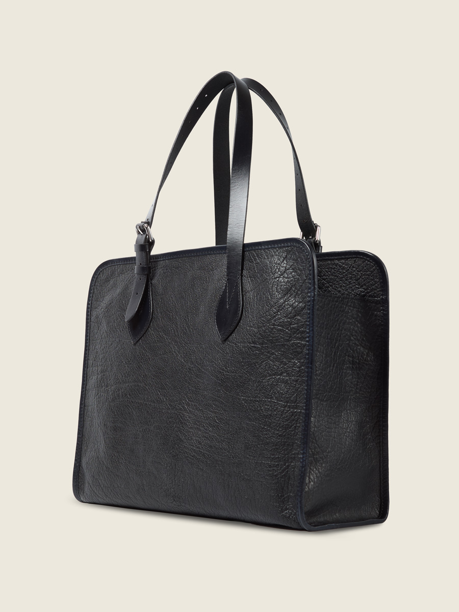 black-leather-l-handbag-lecabas-women-side-view-w81l-b