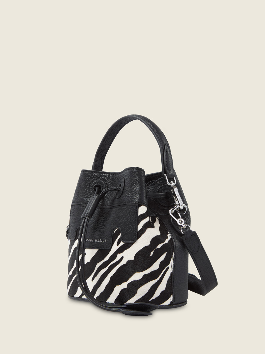 mini-bucket-bag-leather-capucine-xs-black-white-front-view-w39xs-ti-b-w 