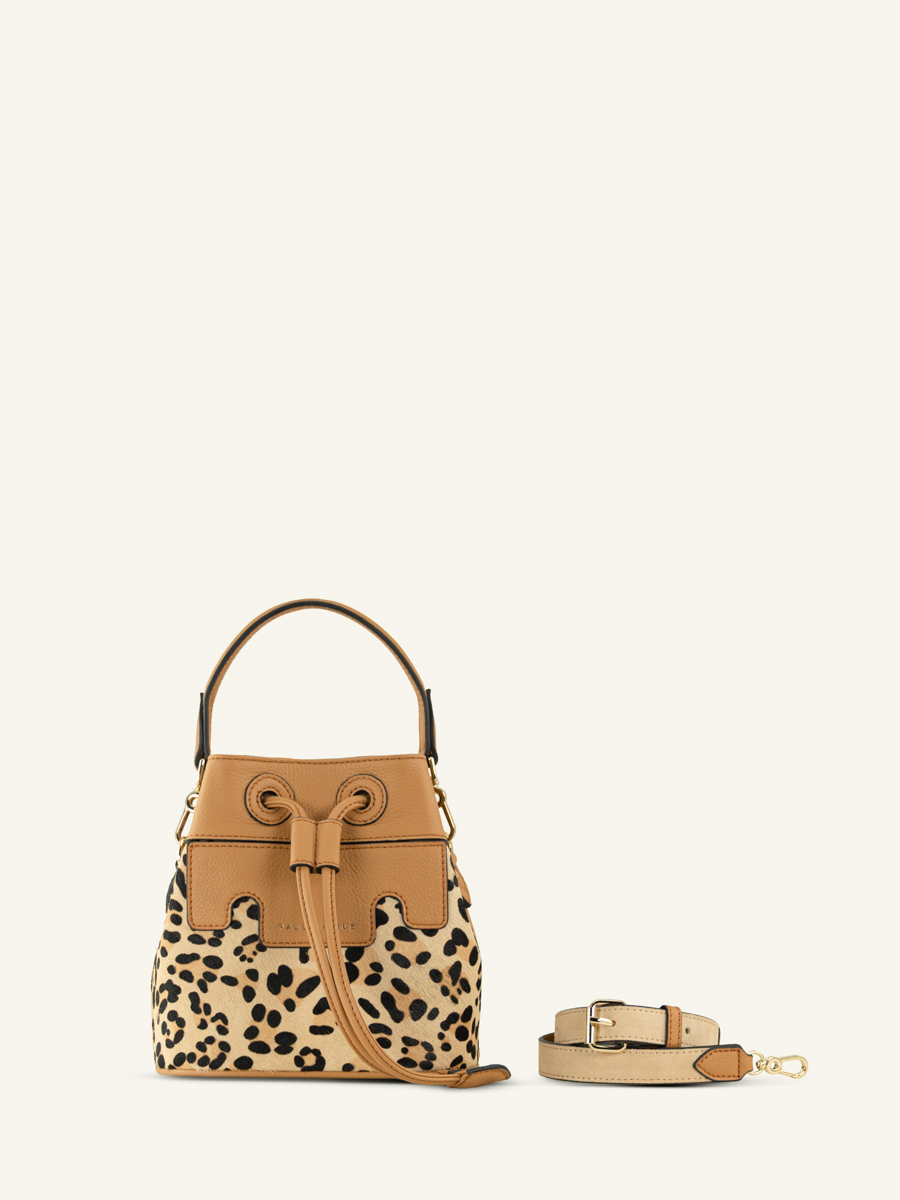 mini-bucket-bag-leather-capucine-xs-leopard-beige-front-view-w39xs-lp-bei