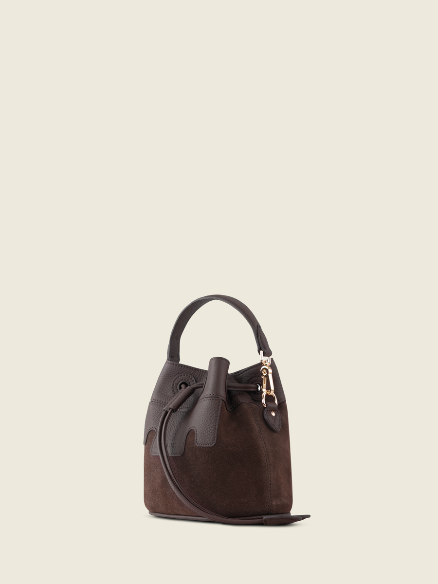 mini-bucket-bag-leather-capucine-xs-chocolate-side-view-w39xs-su-db