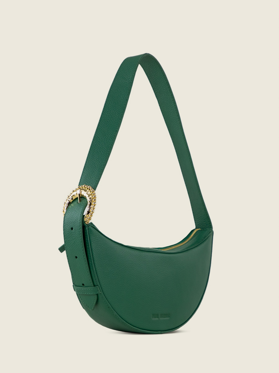 green-leather-half-moon-celeste-imperial-green-paul-marius-back-view-picture-w50-az-gr