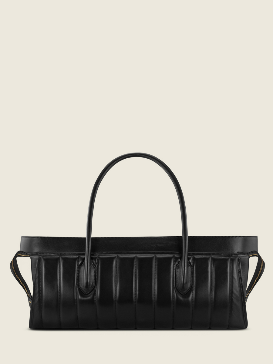 quilted-travel-bag-eros-ultra-long-sellerie-black-back-view-w52l-mat-s-b