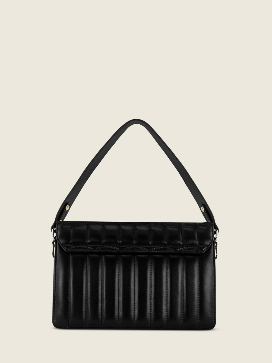 quilted-baguette-bag-leather-gabrielle-sellerie-black-back-view-w42-mat-s-b