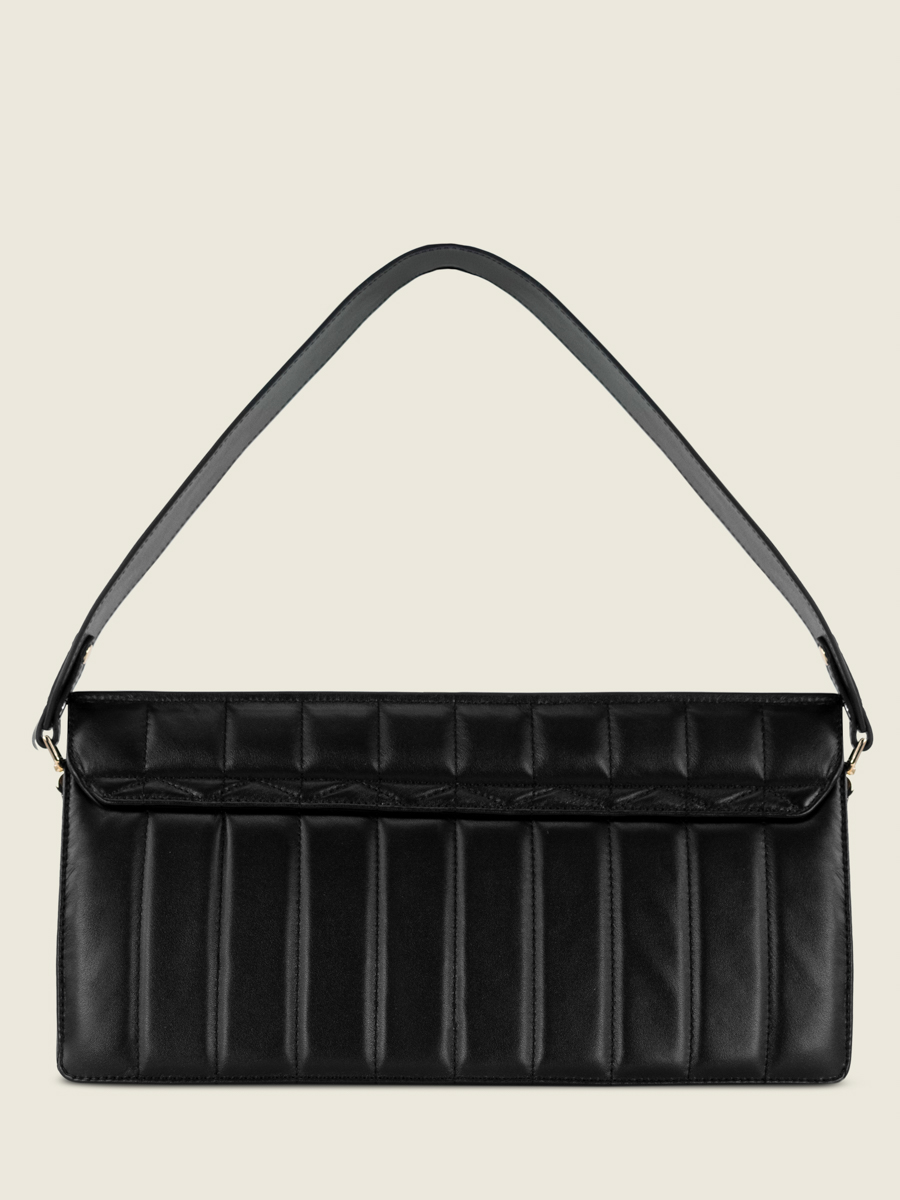 quilted-baguette-bag-gabrielle-ultra-long-sellerie-black-paul-marius-back-view-picture-w42l-mat-s-b
