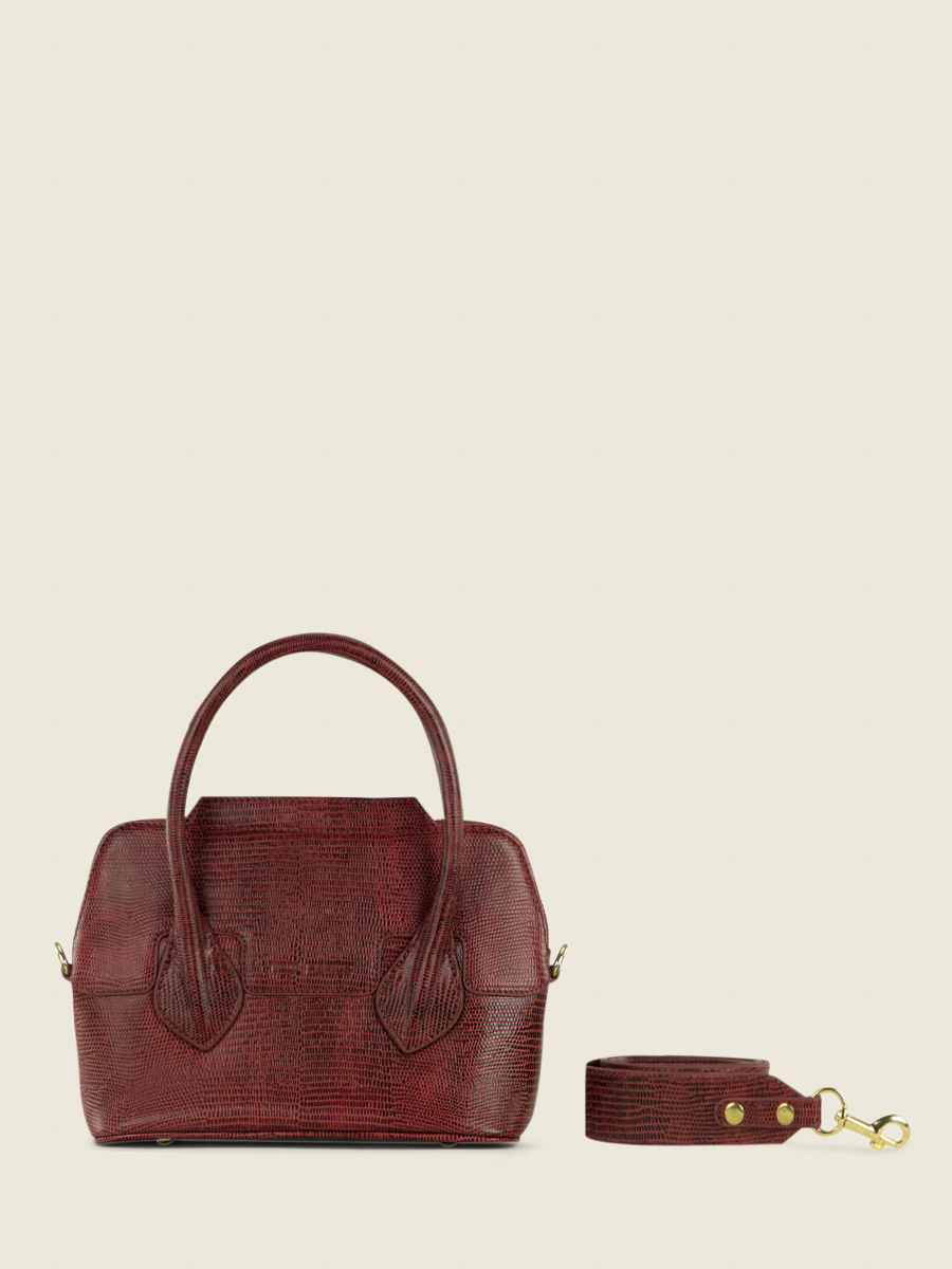 mini-leather-handbag-for-women-red-front-view-picture-gisele-xs-1960-garnet-paul-marius-w32xs-l-r