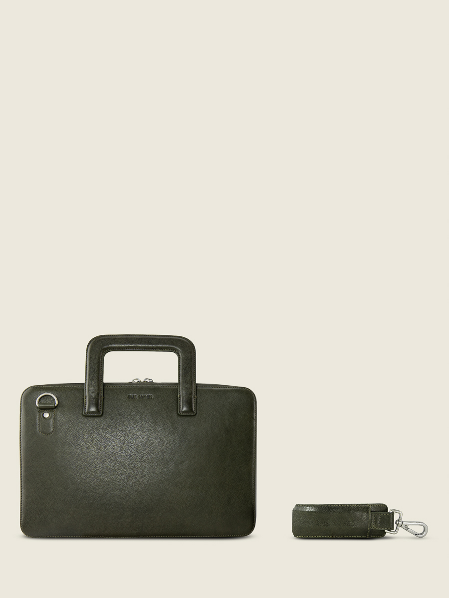 leather-document-holder-green-front-view-picture-henri-english-green-paul-marius-b10-gr