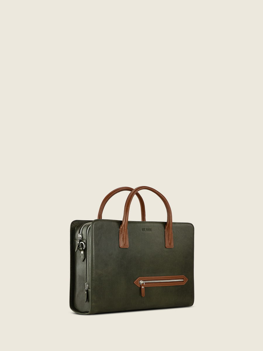 leather-document-holder-green-brown-side-view-picture-jean-english-green-light-brown-paul-marius-b09-gr-l