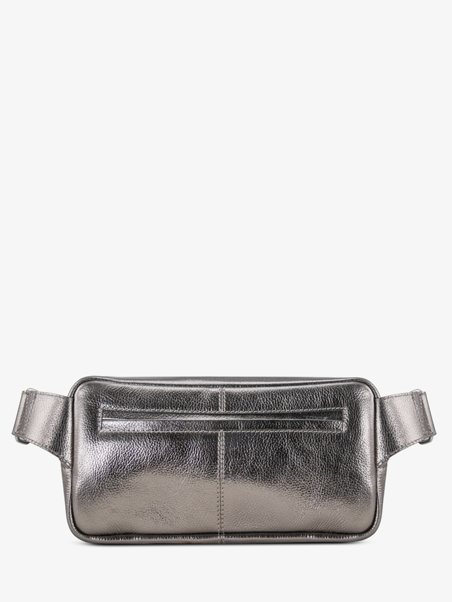 fanny-pack-silver-leather-labanane-90s-steel-side-view-m86-gm
