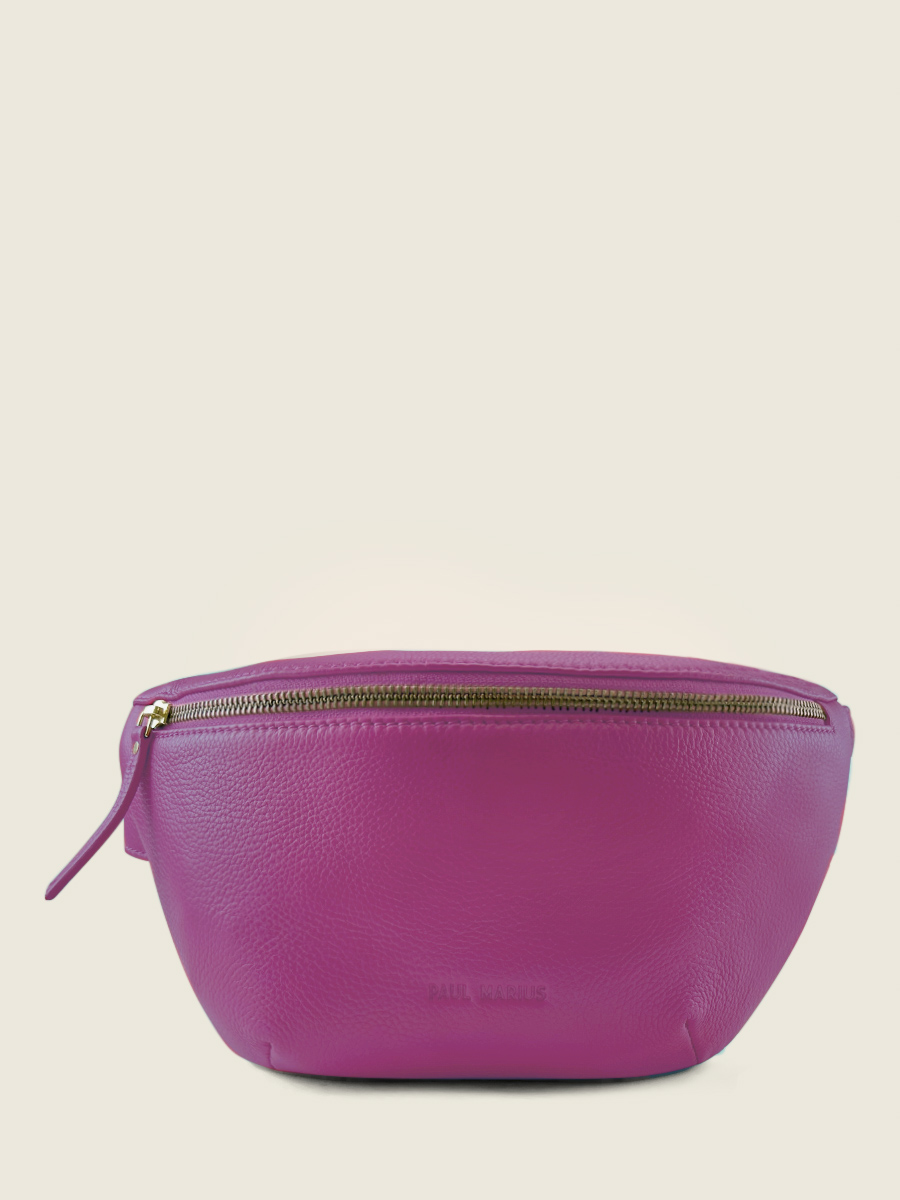 purple-leather-fanny-pack-labanane-sorbet-blackcurrant-paul-marius-front-view-picture-m503-sb-p