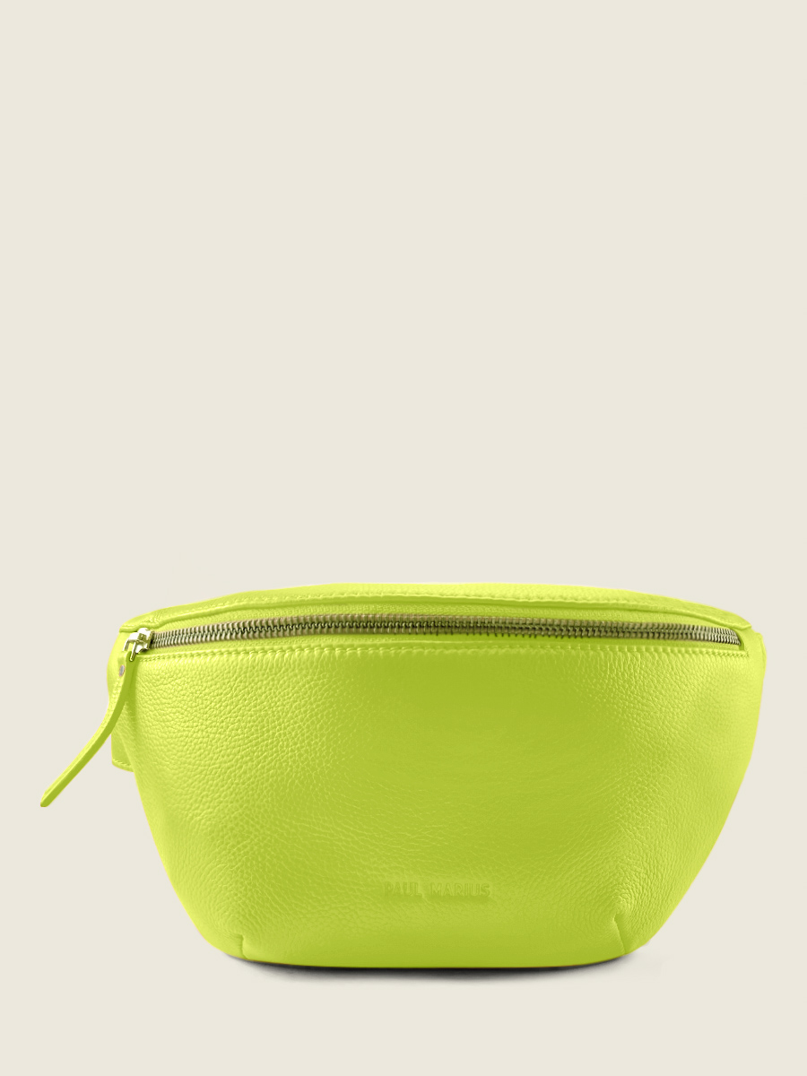 green-leather-fanny-pack-labanane-sorbet-apple-paul-marius-side-view-picture-m503-sb-lgr