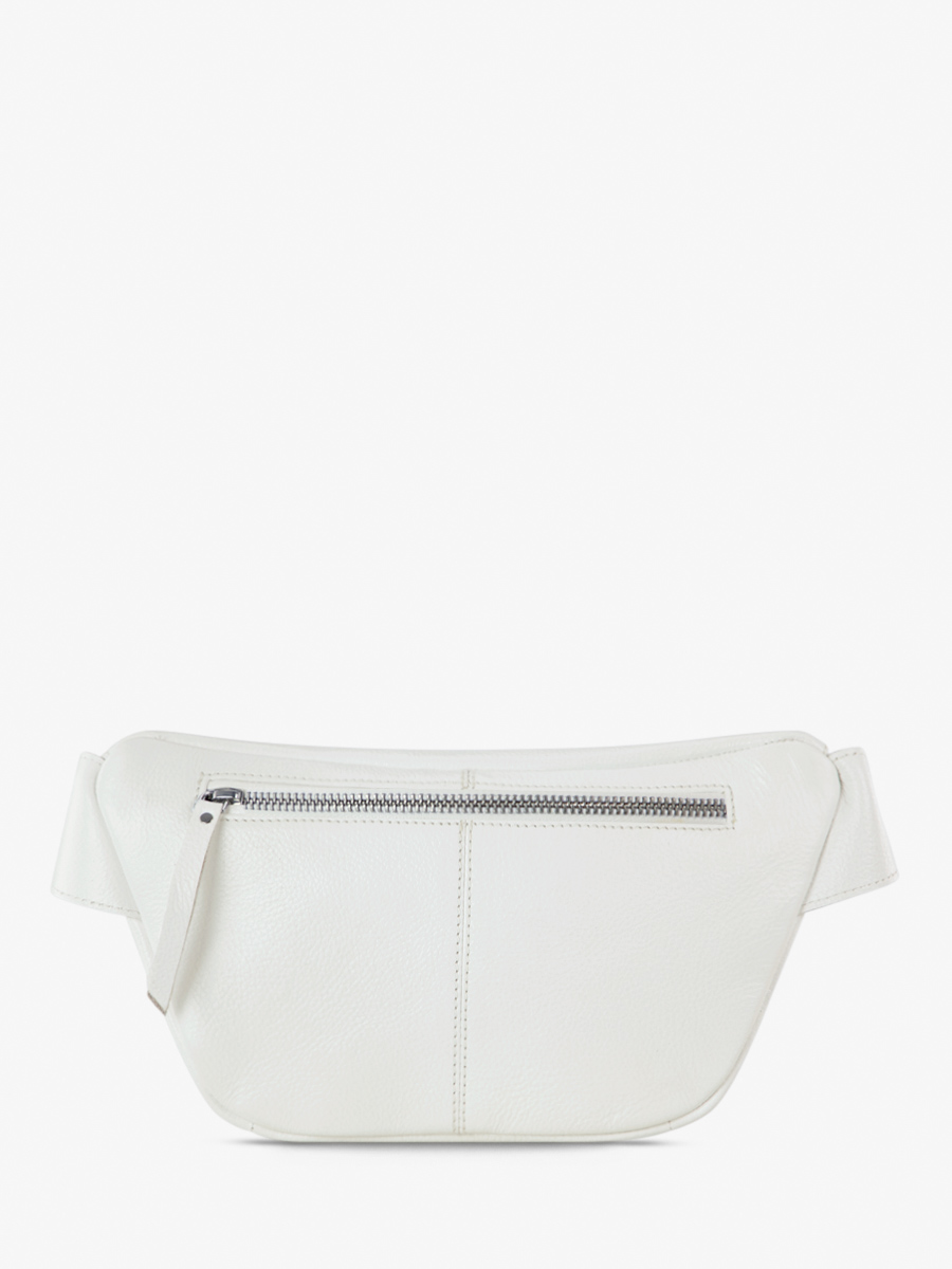 white-leather-fanny-pack-labanane-vedette-paul-marius-back-view-picture-m503-w