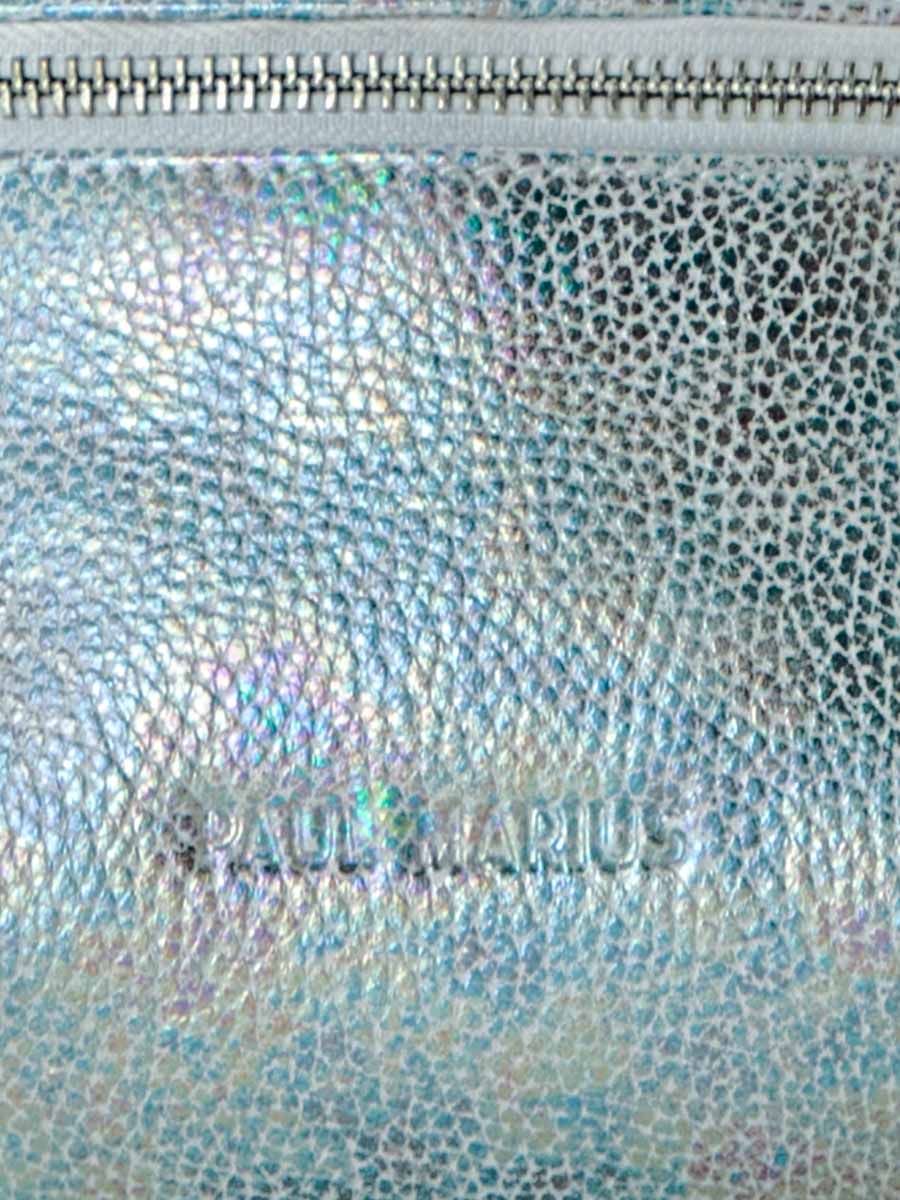white-and-holographic-leather-mini-fanny-pack-labanane-xs-granite-paul-marius-focus-material-picture-m503xs-gra-w