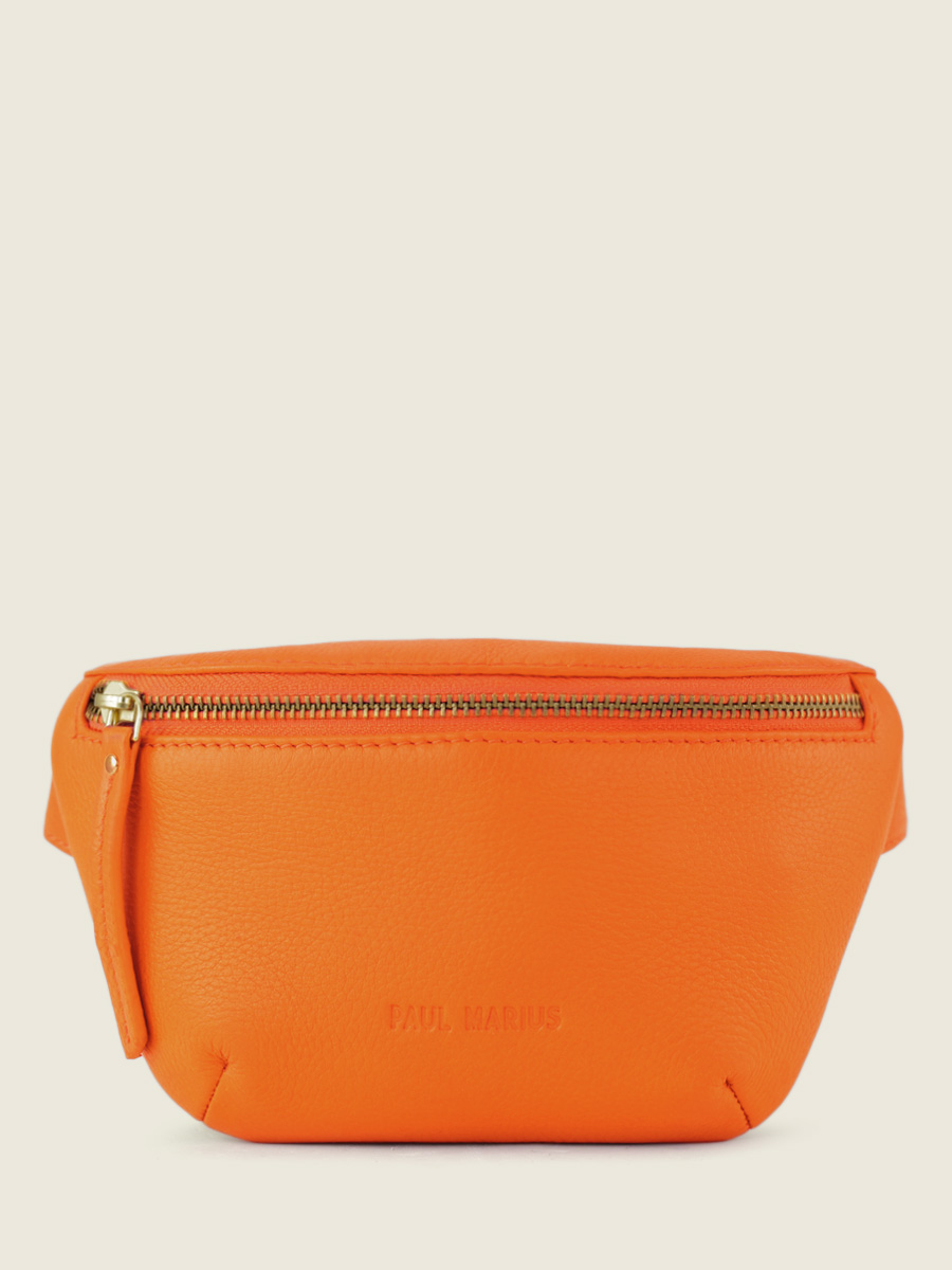 orange-leather-mini-fanny-pack-labanane-xs-sorbet-mango-paul-marius-side-view-picture-m503xs-sb-o