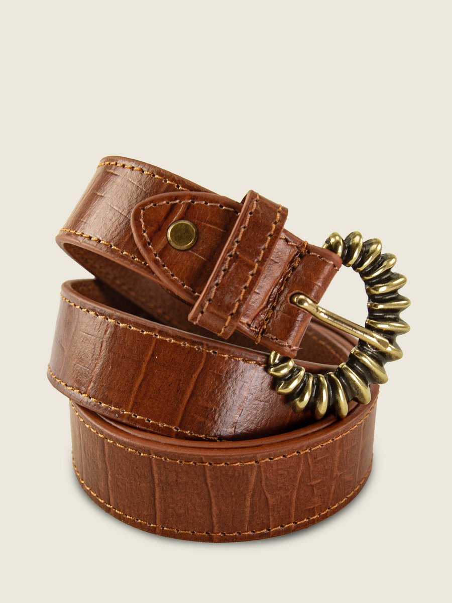 leather-belt-brown-front-view-picture-laceinture-zelie-heritage-brown-paul-marius-lb-115-cr-db