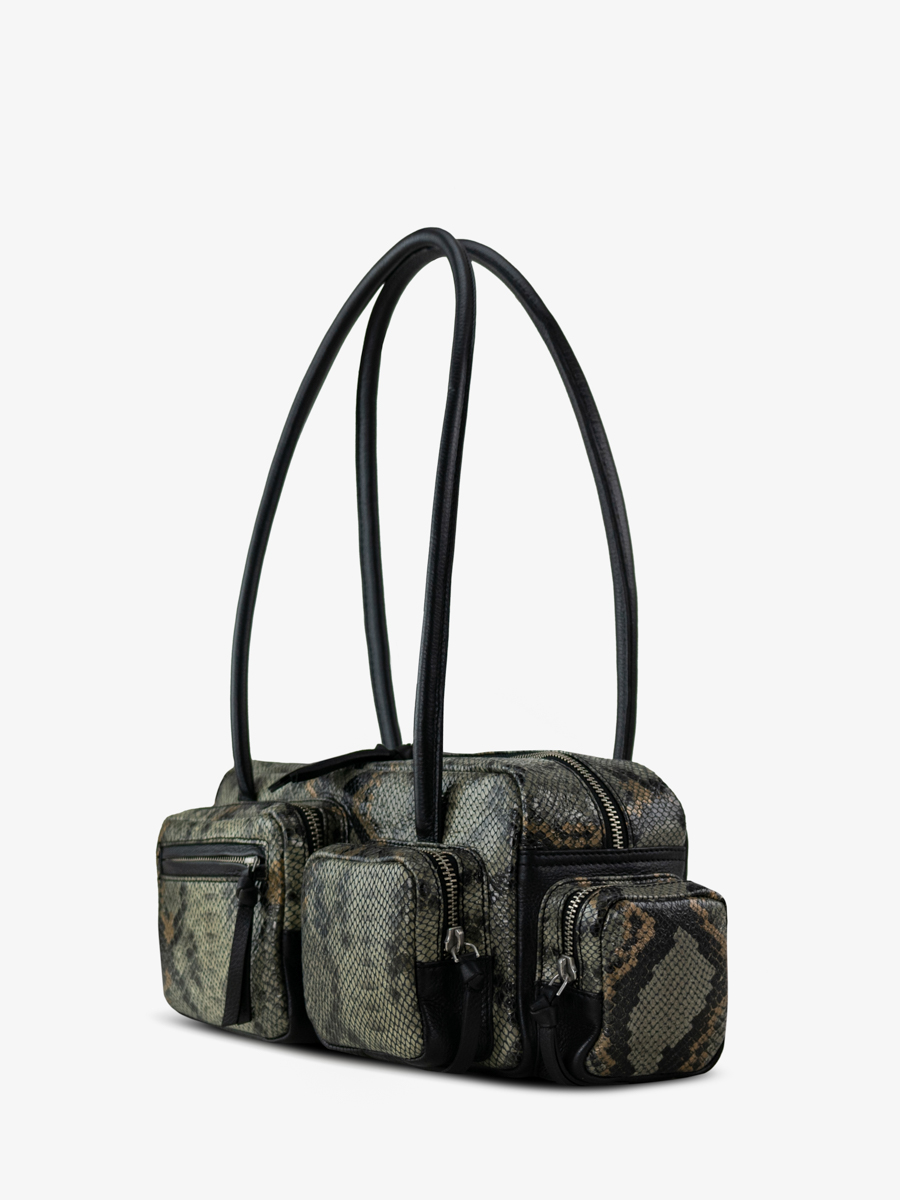 multi-pockets-bag-python-grey-black-leather-lebasset-90s-python-side-view-w56-p-gre-b
