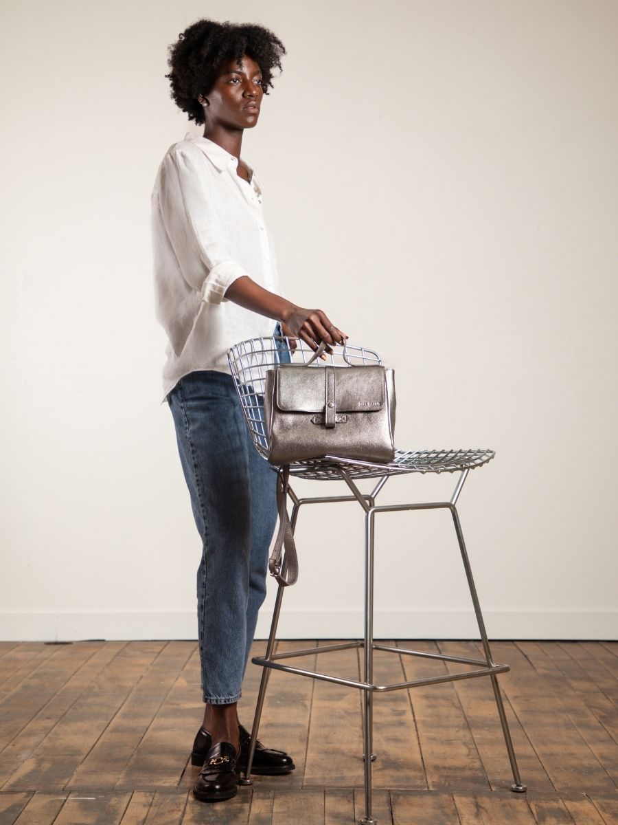 silver-leather-shoulder-bag-lecorneille-steel-paul-marius-campaign-picture-w23-gm