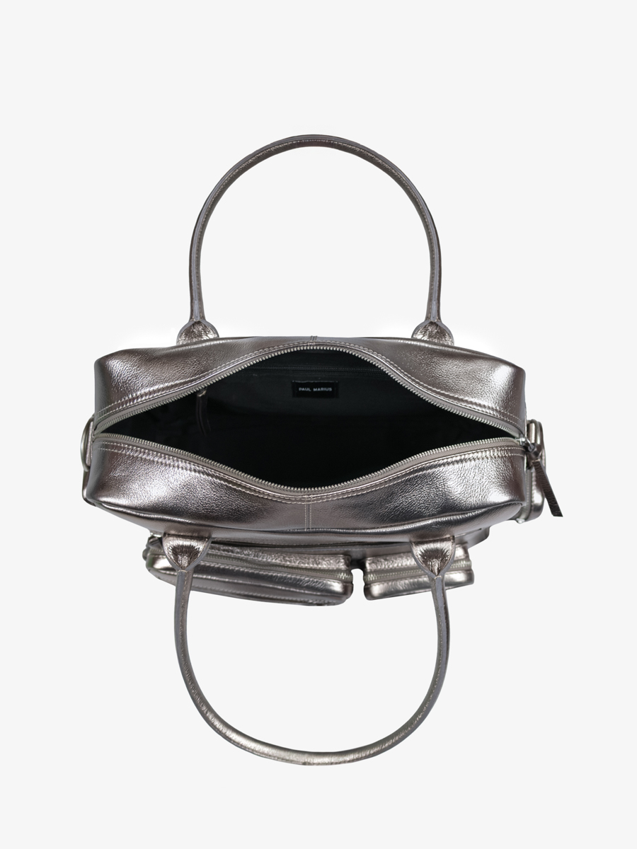 silver-multipockets-document-holder-ledandy-90s-steel-inside-view-w204-gm