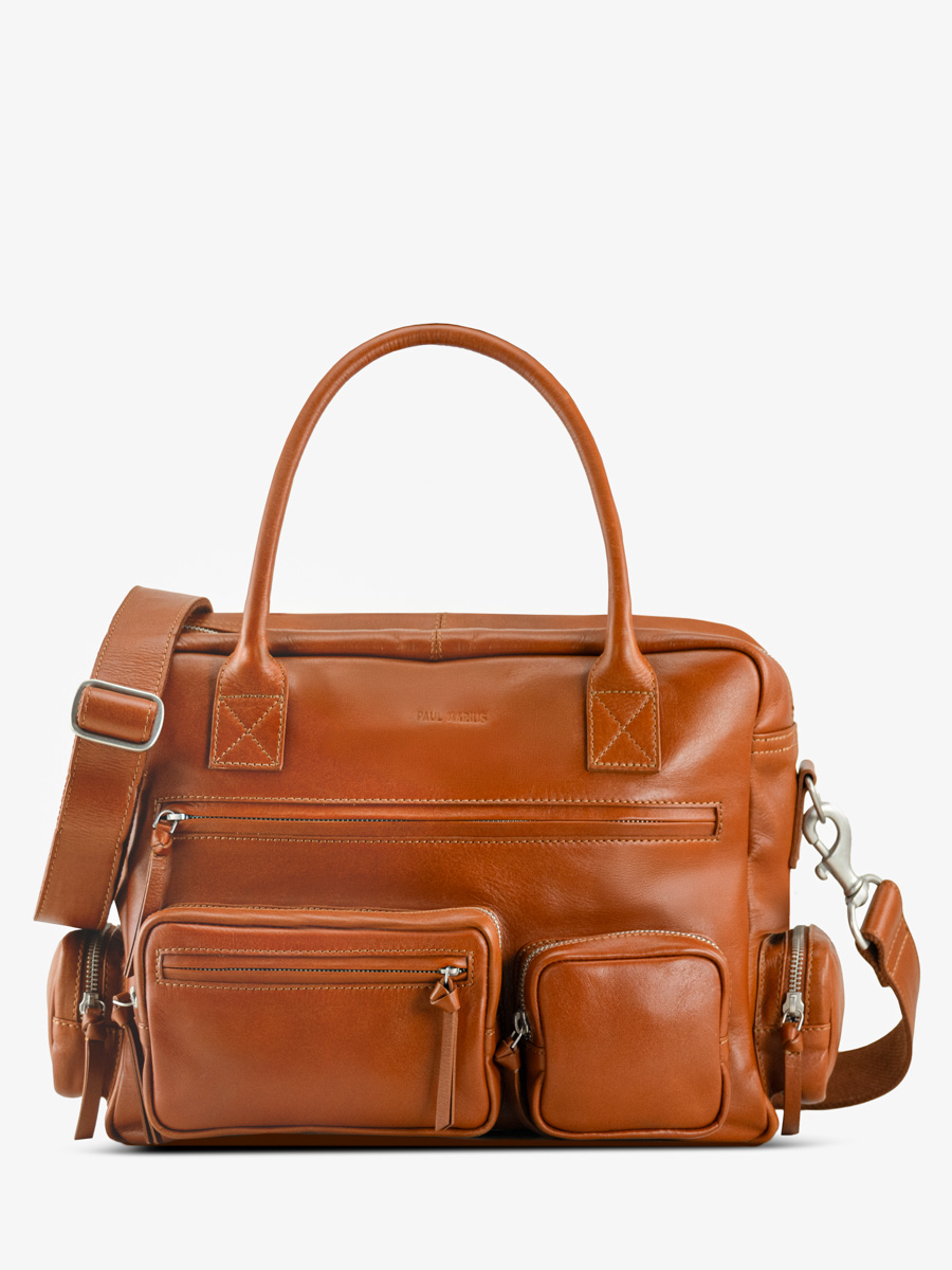 brown-multipockets-document-holder-ledandy-90s-cognac-front-view-w204-co