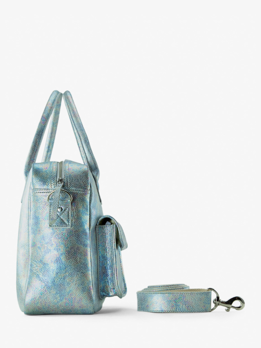 white-and-holographic-leather-handbag-ledandy-granite-paul-marius-side-view-picture-w04-gra-w