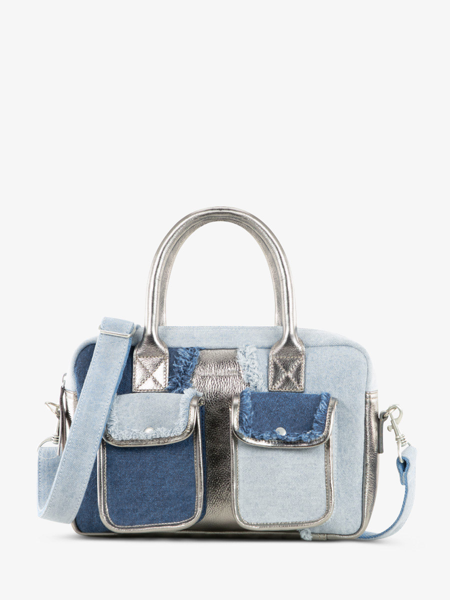 denim-silver-leather-shoulder-bag-women-front-view-picture-ledandy-s-denim-steel-paul-marius-w04s-gm-denim