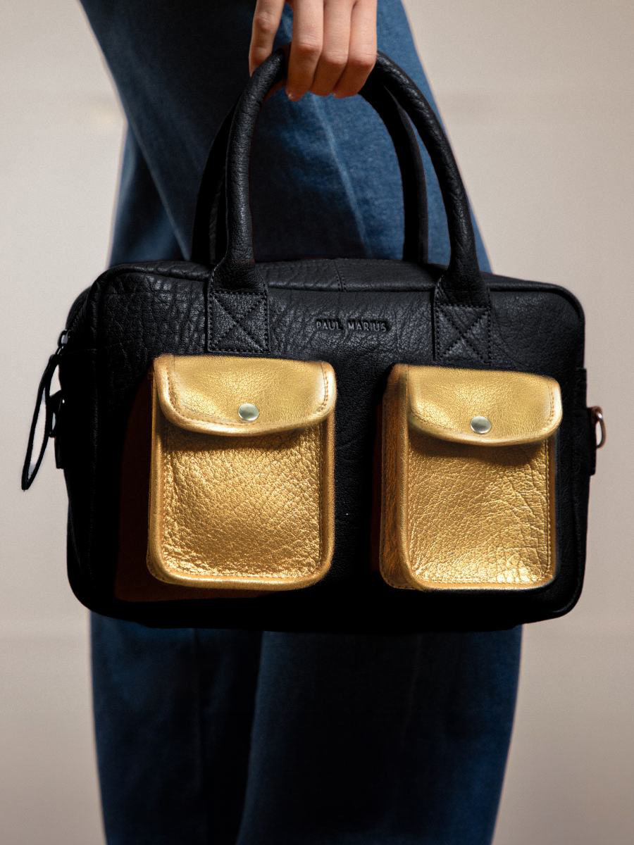 black-gold-leather-handbag-ledandy-s-black-gold-paul-marius-focus-material-view-picture-w04s-b-g