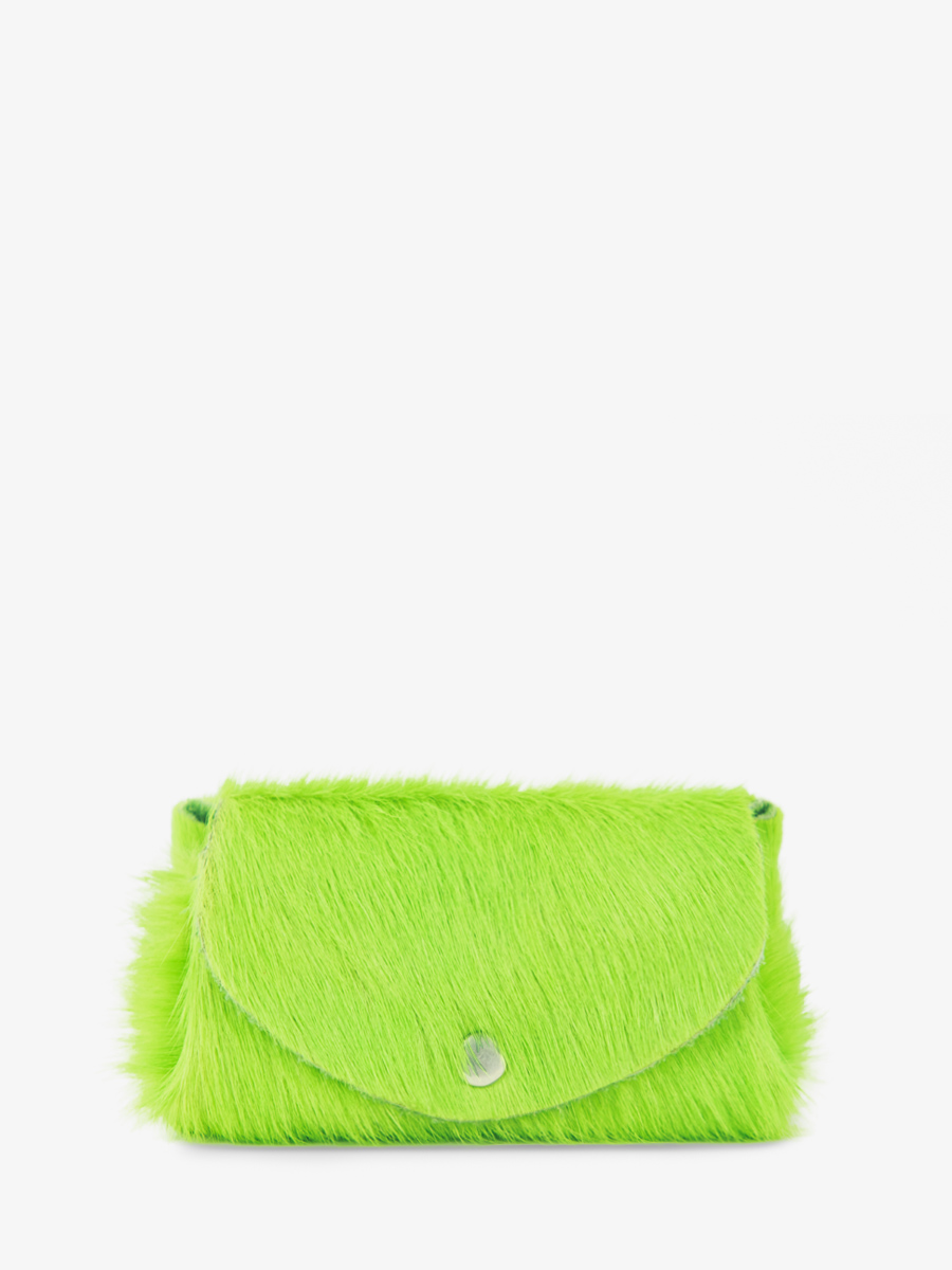 green-leather-purse-legustave-creature-acid-green-paul-marius-campaign-side-view-clp-crea-s-gr