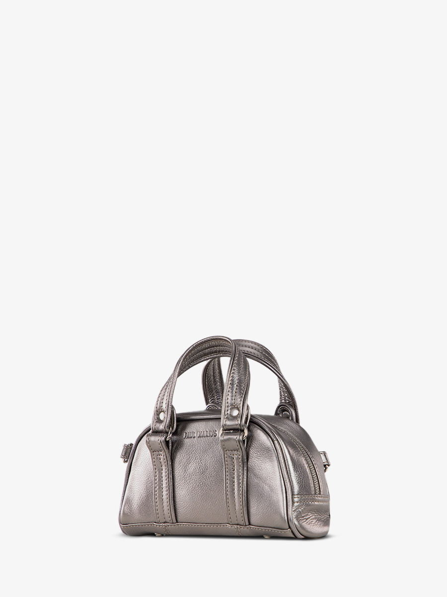 silver-metallic-leather-handbag-lemini-bowling-steel-paul-marius-side-view-picture-w45xs-gm