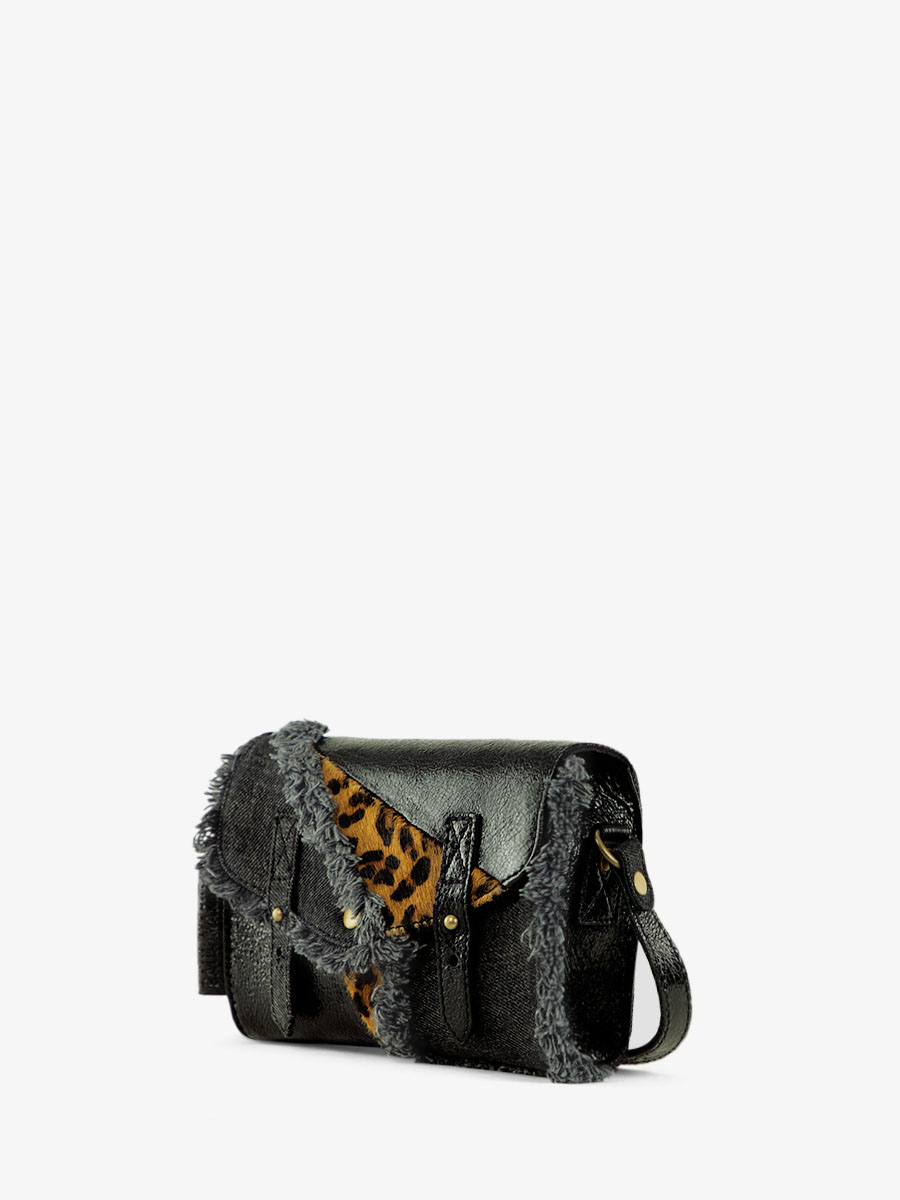 black-leopard-mini-leather-shoulder-bag-lemini-indispensable-chimere-denim-black-paul-marius-back-view-picture-w08s-ch-b-denim