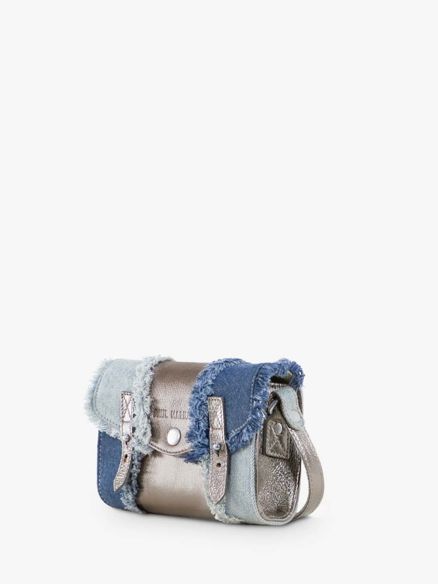 denim-silver-leather-mini-shoulder-bag-women-side-view-picture-lemini-indispensable-denim-steel-paul-marius-w08s-gm-denim