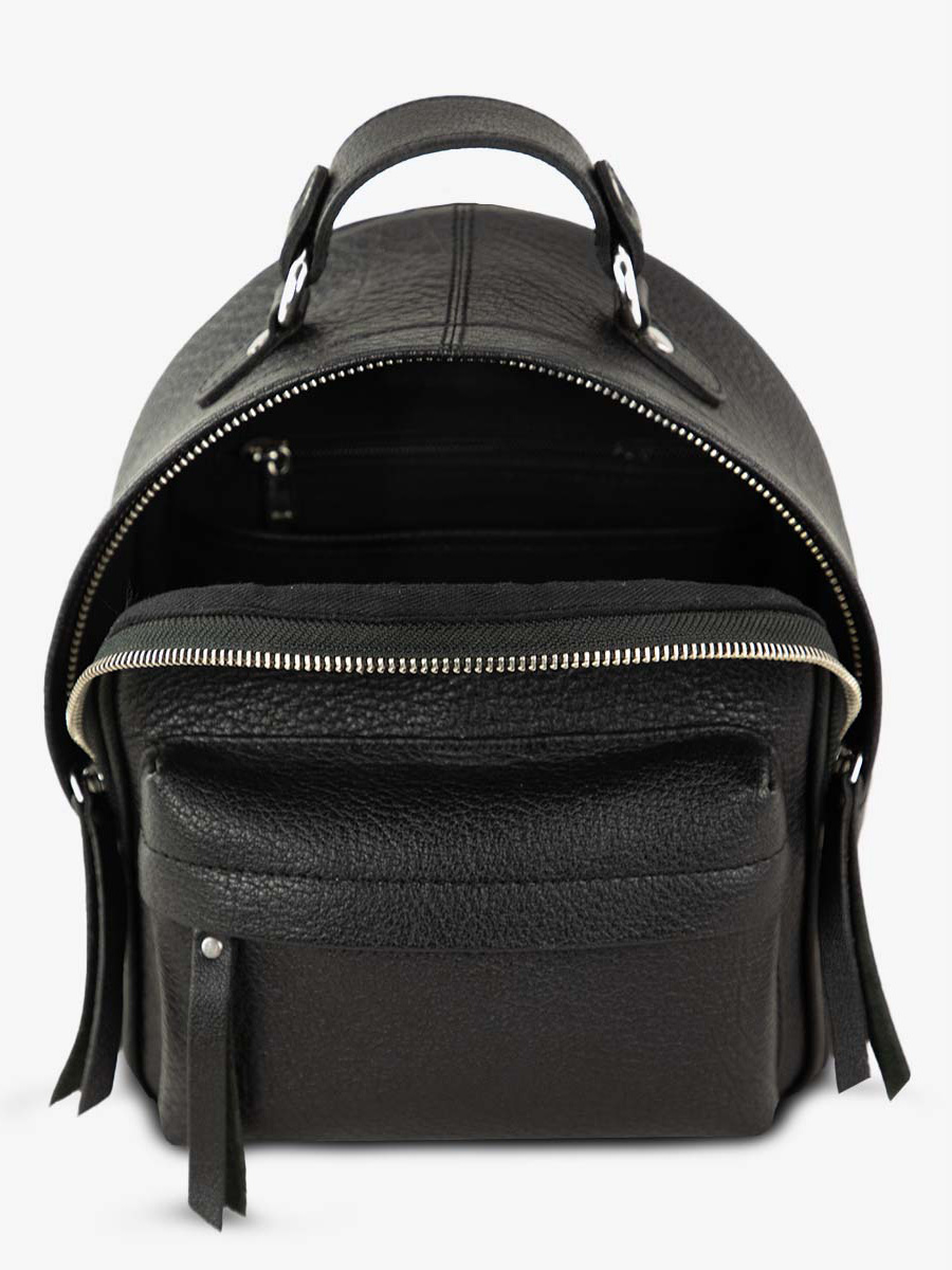 small-leather-backpack-black-inside-view-picture-lemini-intrepide-black-paul-marius-m37s-b