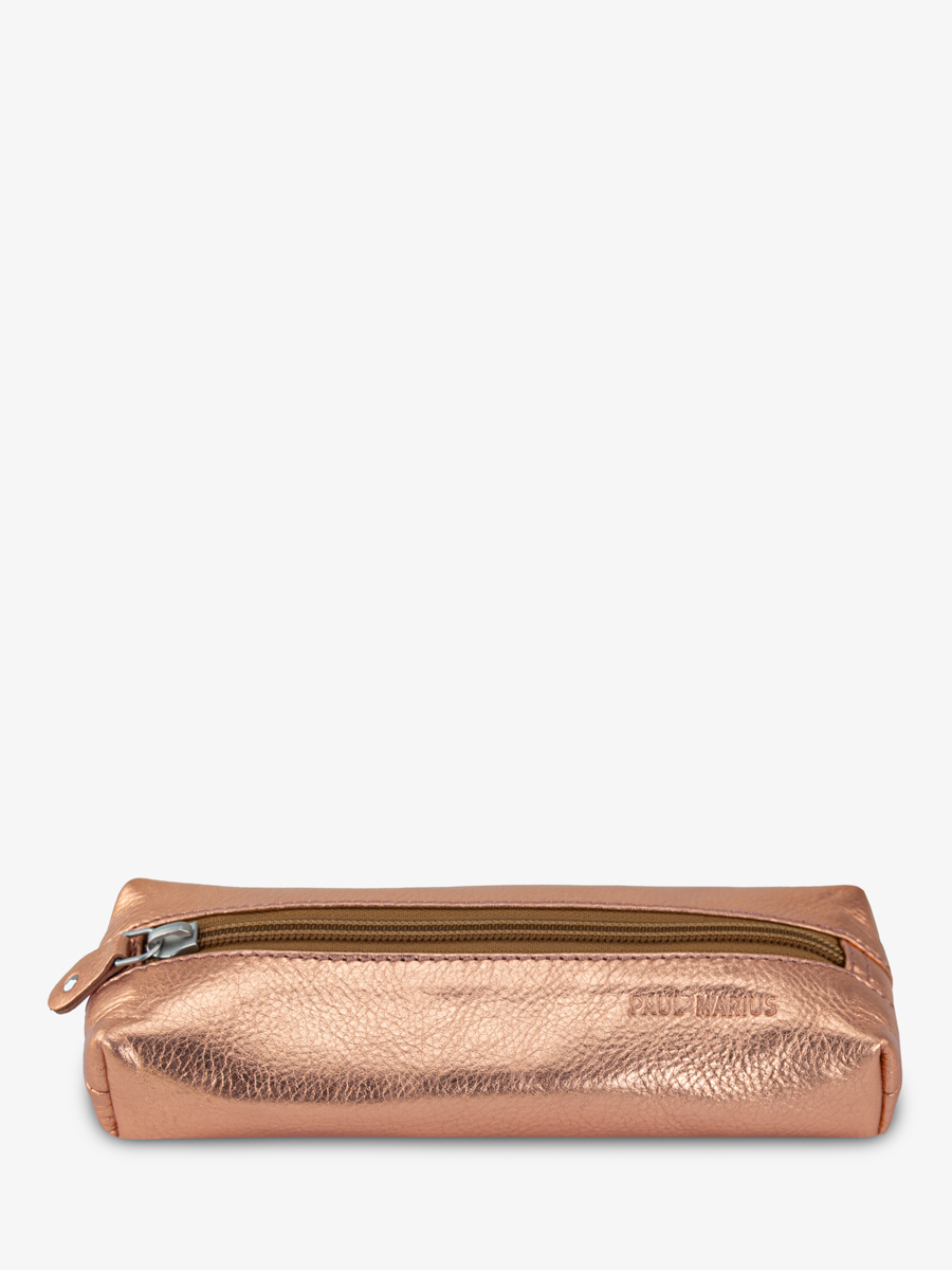 pencil-case-leplumier-rose-gold-front-view-m57-g-pi