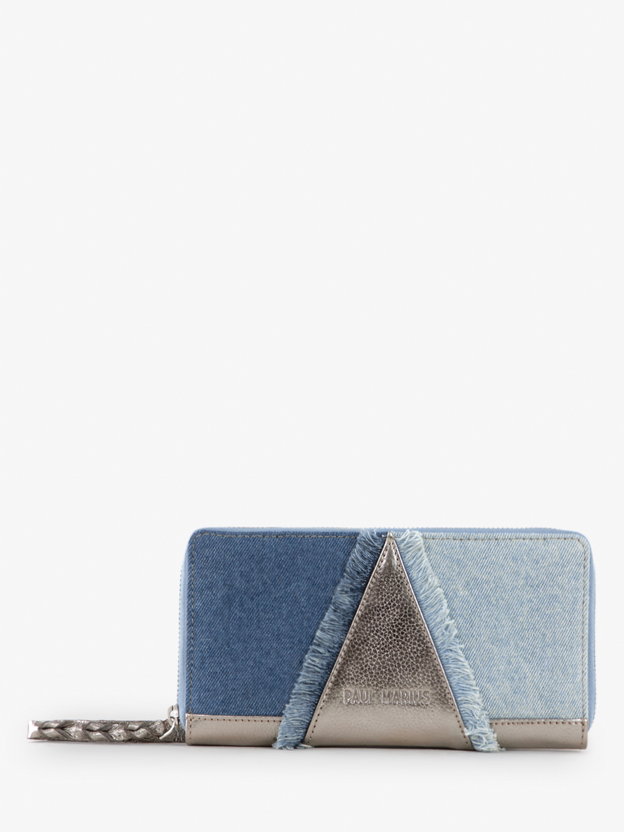 denim-silver-leather-wallet-women-front-view-picture-leportefeuille-charlotte-denim-steel-paul-marius-m63-gm-denim