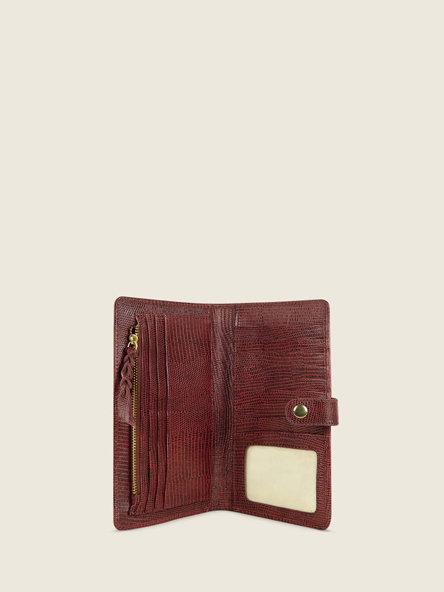 red-leather-wallet-leportefeuille-charlotte-n2-1960-garnet-paul-marius-inside-view-picture-m67-l-r