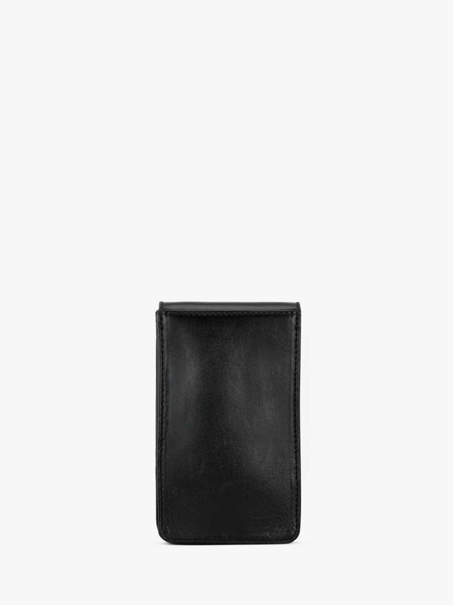 leather-phone-bag-leporte-telephone-black-back-view-m88-b