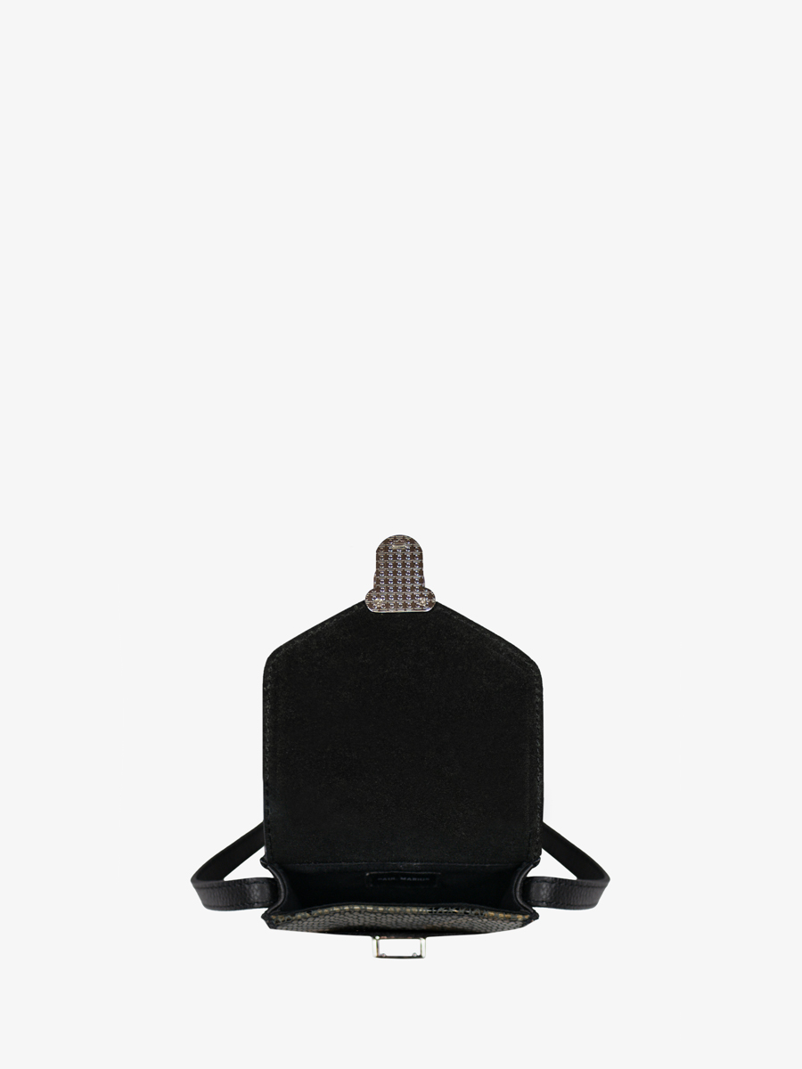 leather-phone-bag-leporte-telephone-python-grey-black-inside-view-m88-p-gre-b