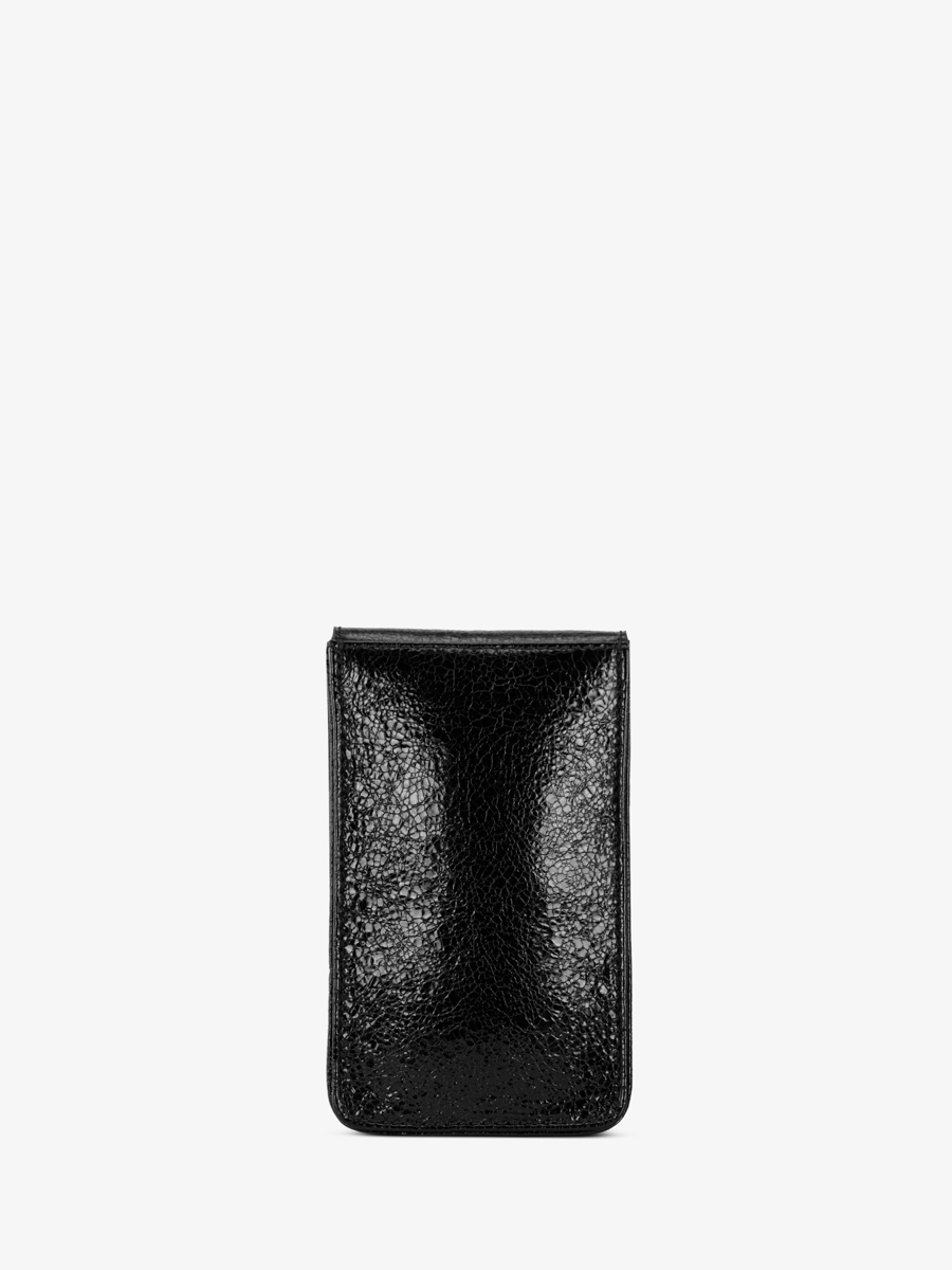 leather-phone-bag-shimmering-black-leporte-telephone-eclipse-back-view-m88-m-b