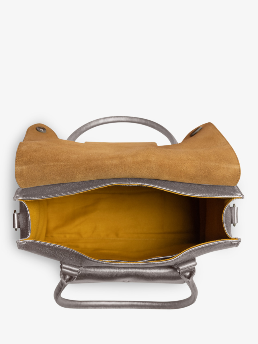 silver-leather-handbag-lerive-gauche-m-steel-paul-marius-inside-view-picture-w01m-gm
