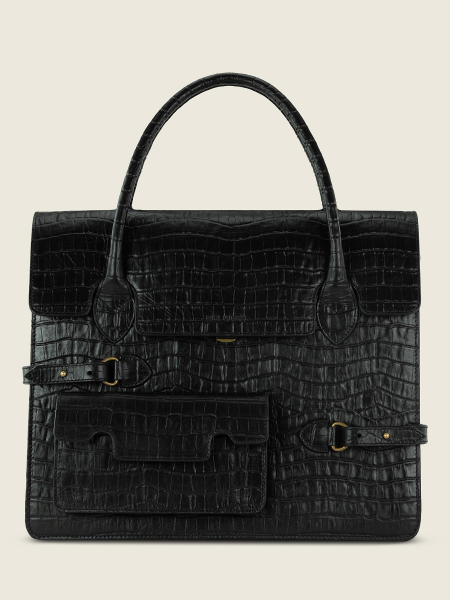 black-leather-bag-lesecretaire-heritage-jet-black-paul-marius-side-view-picture-w47-cr-b