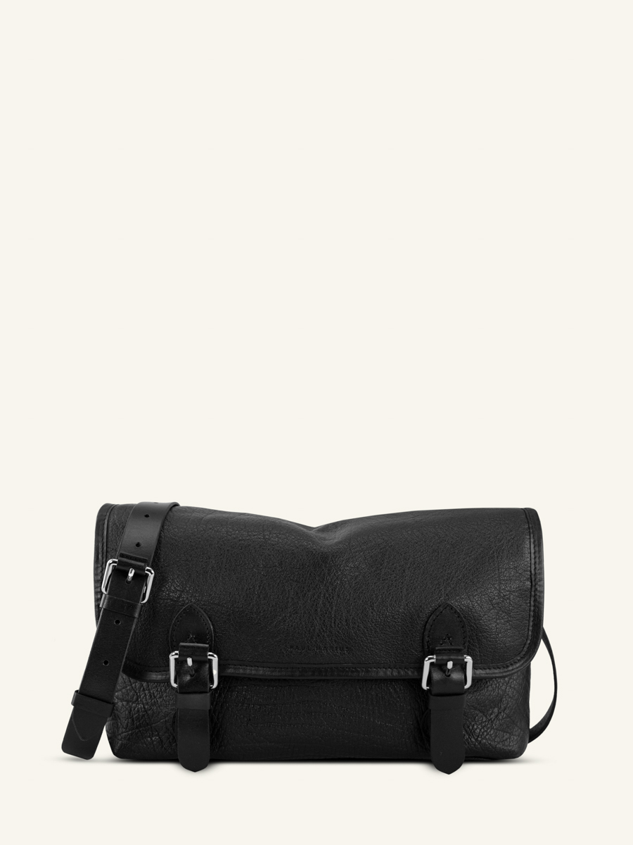 leather-cross-body-bag-loulou-black-front-view