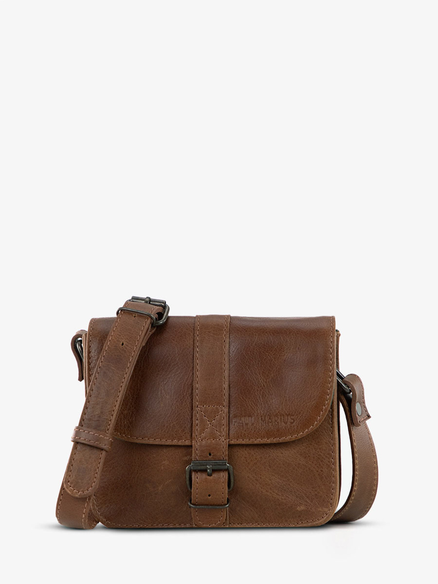 brown-leather-shoulderbag-lessentiel-tobacco-brown-paul-marius-front-view-picture-m21-mk