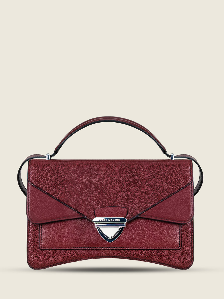 madame-george-leather-burgundy-bag-women-front-view-w63-cav-dr