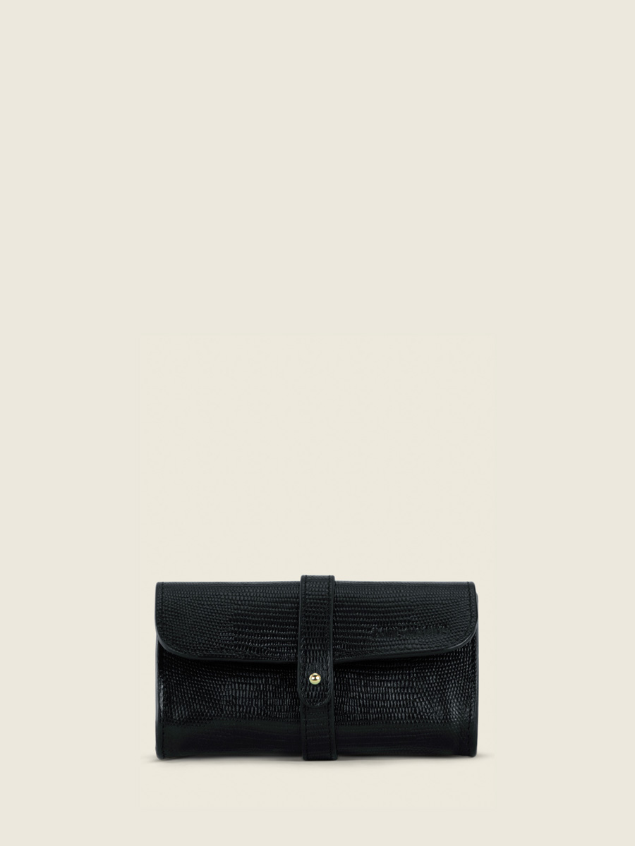 jet-black-leather-glasses-case-oscar-1960-paul-marius-front-view-picture-m50-l-b